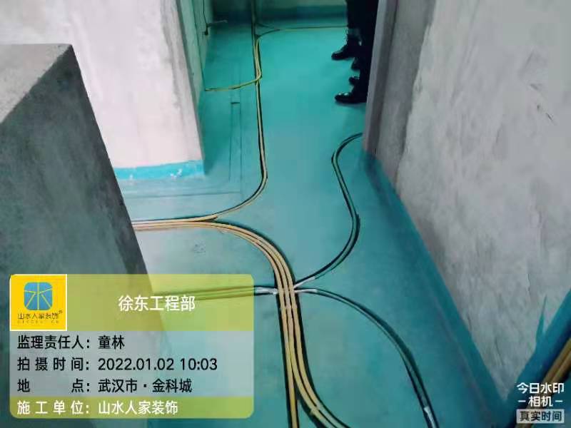 武汉金科城装修工地巡检
