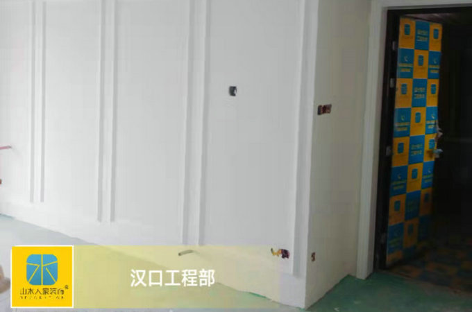 中建御景星城4栋装修工地主材安装验收