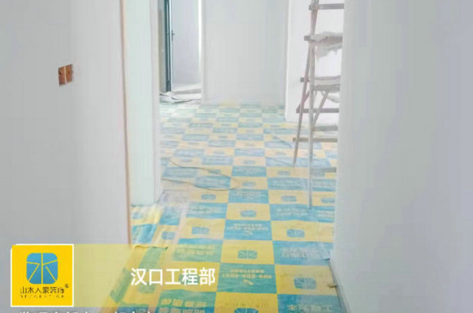 恭喜新华尚水湾3栋装修工地安装工程巡检