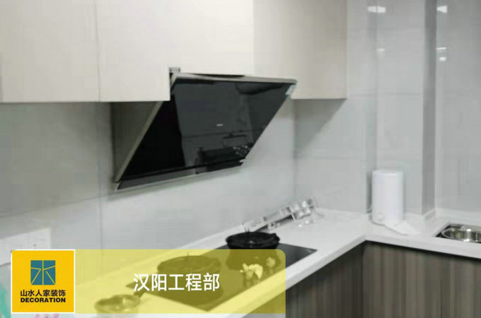 汉阳人信汇装修工地完工验收
