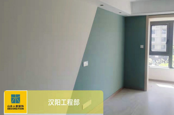 中建佰公馆装修工地完工验收