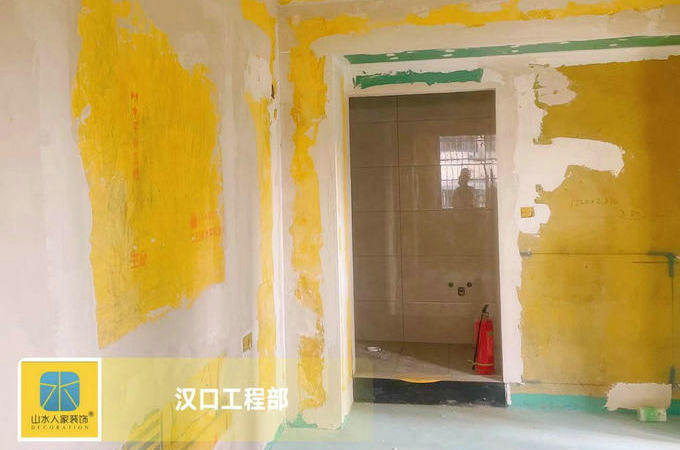 湖边公寓装修工地巡检