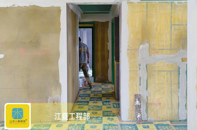 中建文化星城油工施工现场