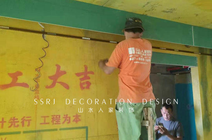 燎原悦府木工施工中