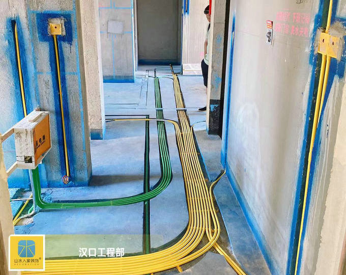 汉樾台5栋装修工地水电工程验收