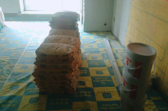 新城桃李郡装修工地日常巡检