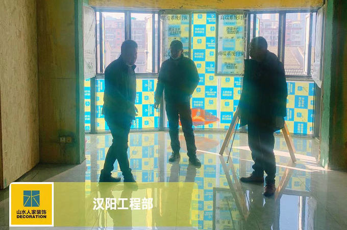 金龙花园装修工地巡检