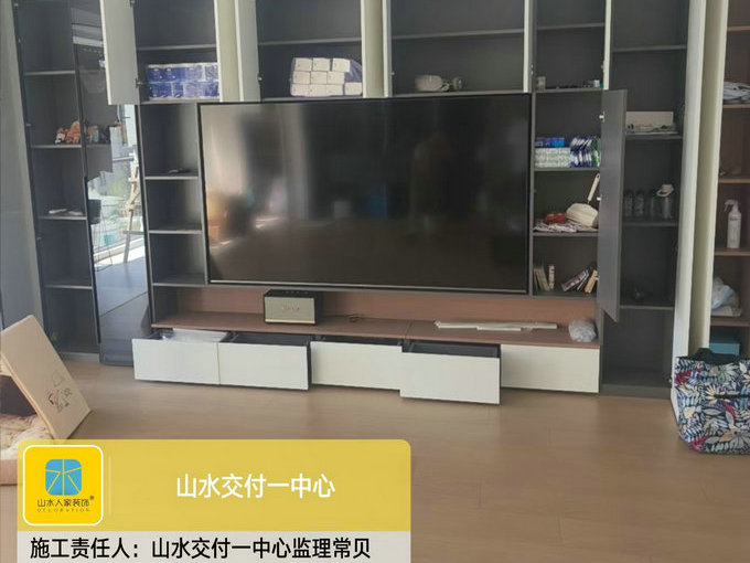 武汉国博城悦江府装修工地巡检