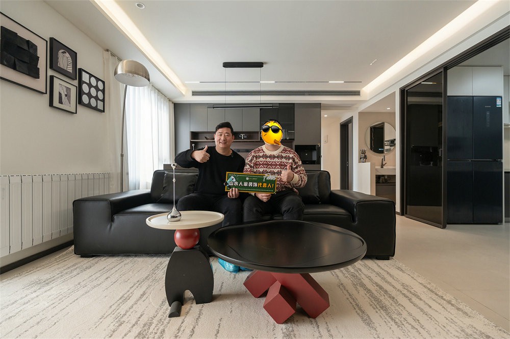 藏龙府140平现代风格装修效果图