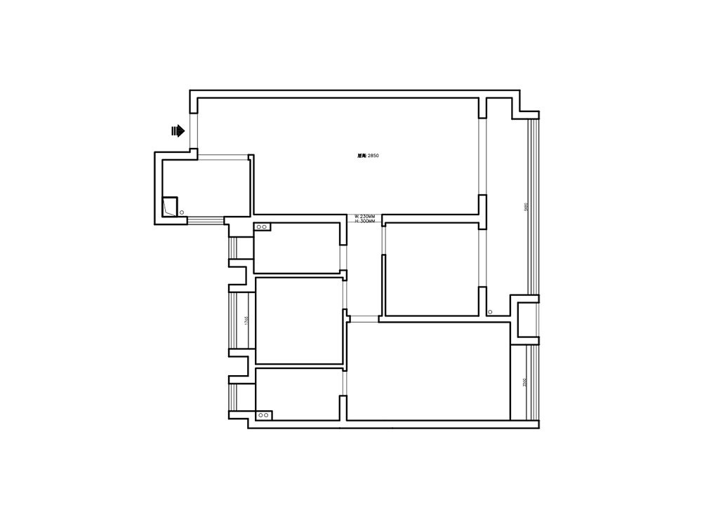 城建梦湖云著125平意式风格装修效果图
